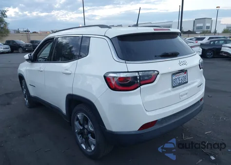 2018 Jeep Compass Limited Fwd из США, поврежденный, VIN 3C4NJCCB4JT406997